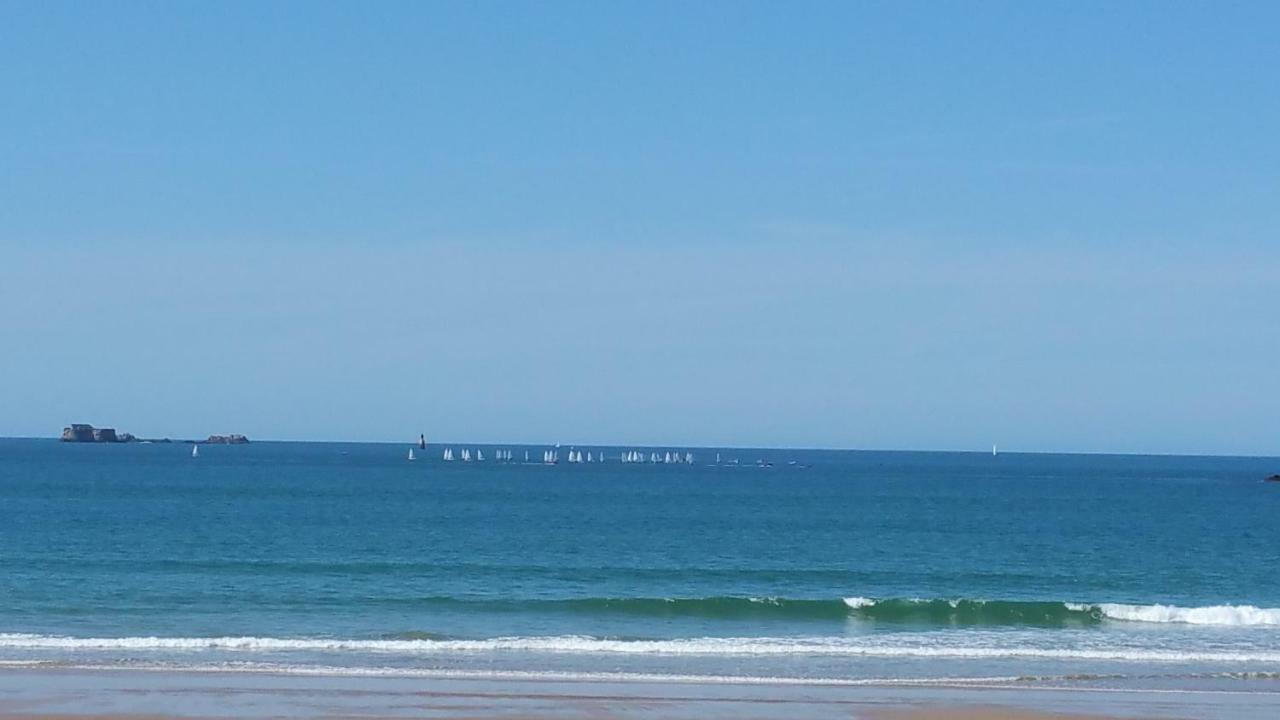 Bel Appartement St Malo Avec Jardin A 2 Pas De La Plage Sillon Σεν Μαλό Εξωτερικό φωτογραφία